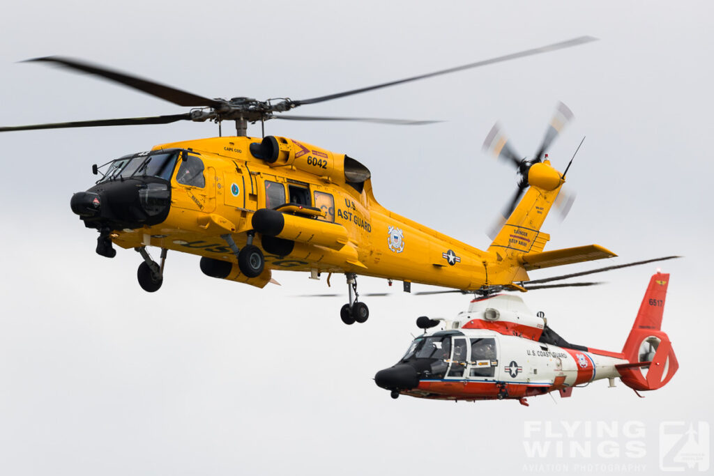 2016, EAA Airventure, HH-65, MH-60, Oshkosh, USCG, formation, helicopter