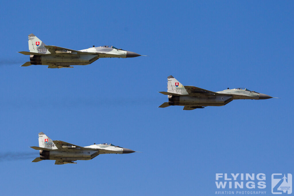 2016, MiG-29, MiG-29AS, QRA, SIAF, Slovakia, Slovakia Air Force, formation