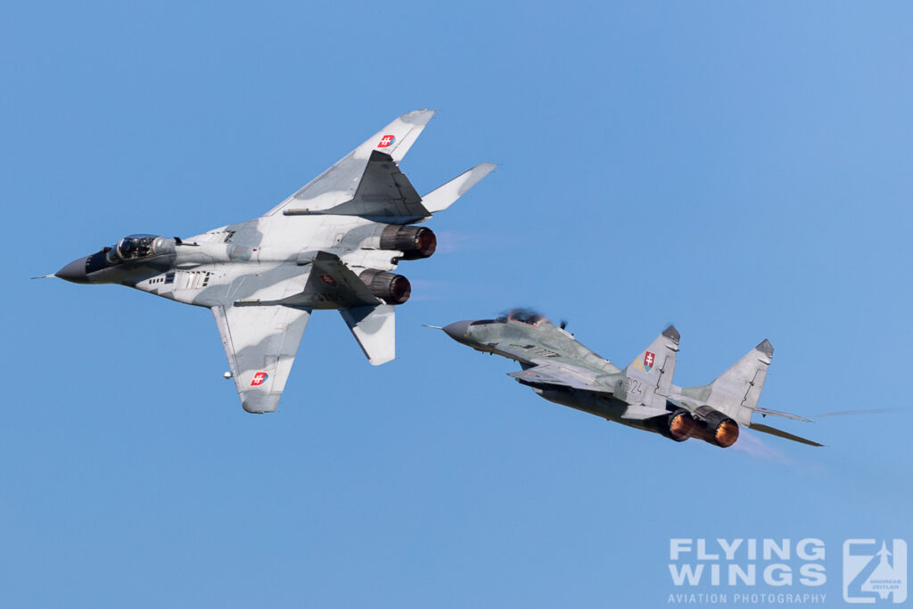 2016, MiG-29AS, QRA, SIAF, Slovakia, Slovakia Air Force, formation