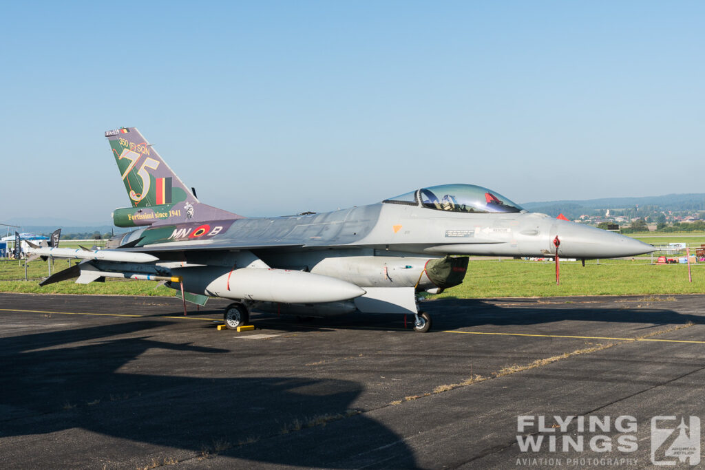 2016, 350Sqn, Belgium Air Force, F-16, SIAF, Slovakia, special color, static display