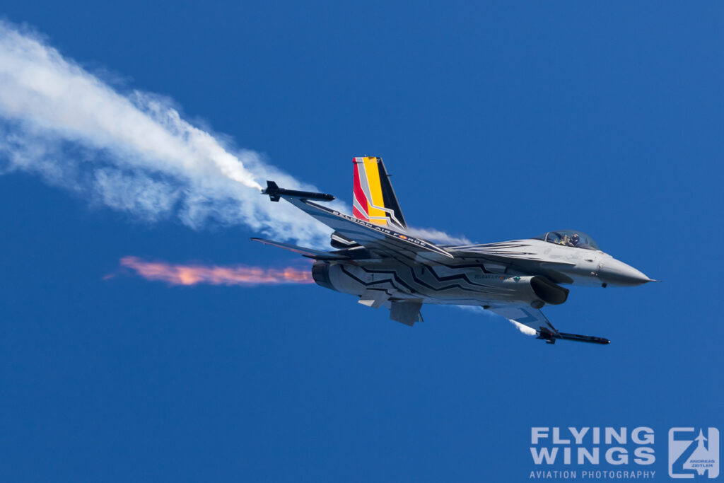 2016, Airpower, Airpower16, Austria, Belgium Air Force, F-16, Zeltweg, afterburner, airshow, display team, special color