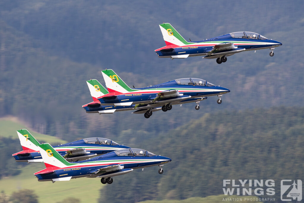 2016, Airpower, Airpower16, Austria, Frecce Tricolori, MB339, Zeltweg, airshow, display team, formation