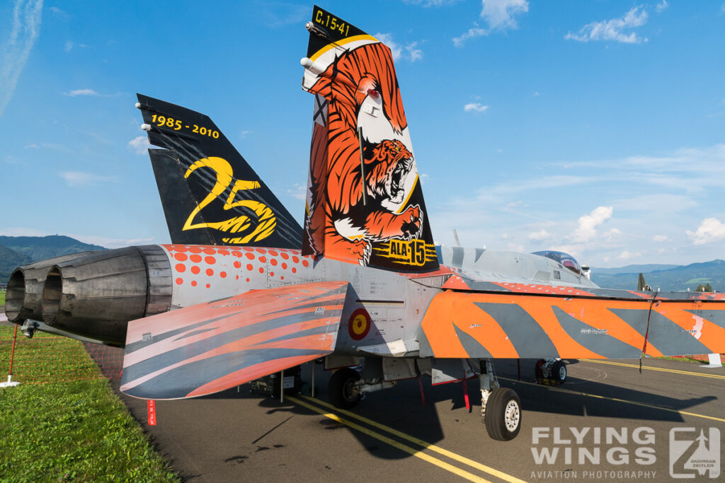 2016, Airpower, Airpower16, Austria, F/A-18C, Hornet, TIger, Zeltweg, airshow, spain air force, special color, static display