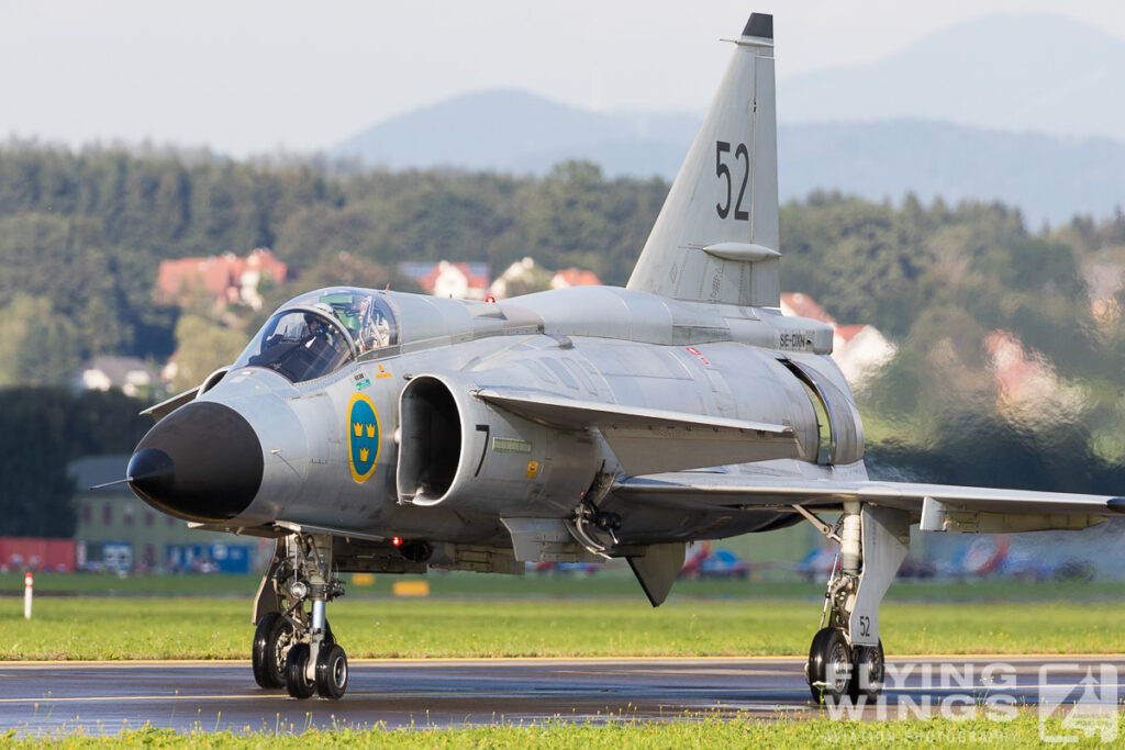 2016, Airpower, Airpower16, Austria, Saab, SwAF Historic Flight, Viggen, Zeltweg, airshow