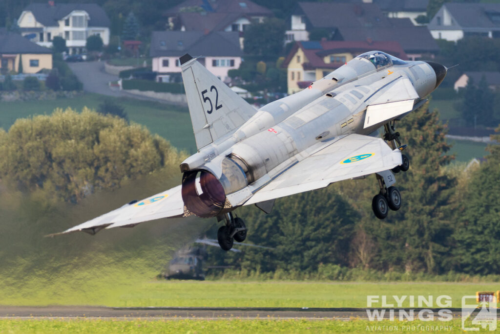 2016, Airpower, Airpower16, Austria, Saab, SwAF Historic Flight, Viggen, Zeltweg, airshow
