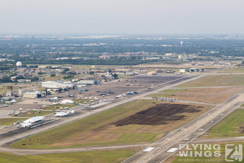 2017, Ellingtion, Houston, aerial, airfield, airshow, overview