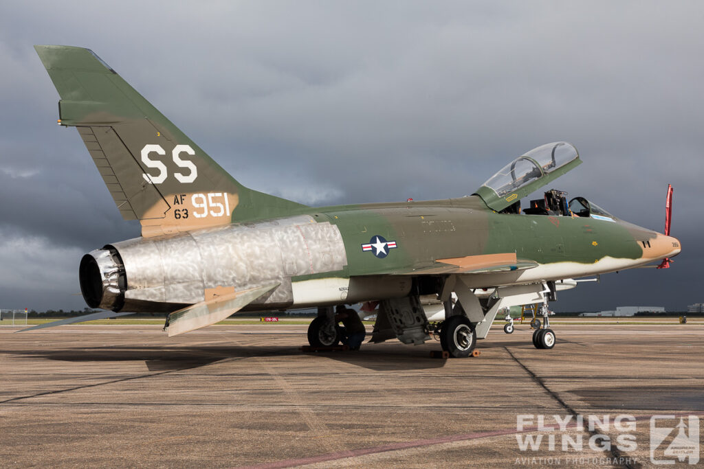 2017, Collings Foundation, F-100F, Houston, Super Sabre, airshow