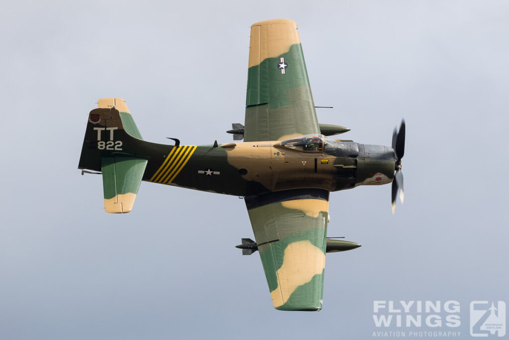 2017, A-1, Heritage Flight, Houston, Skyraider, USAF, USAF Heritage Flight, airshow