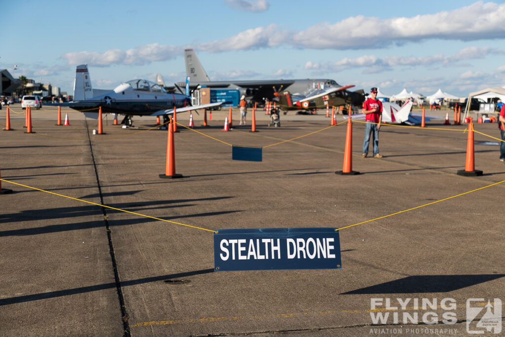 2017, Houston, Stealth Drone, airshow, static display