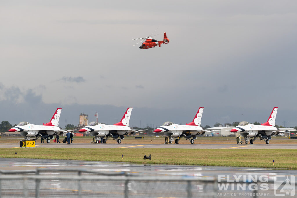 2017, Dolphin, HH-65, Houston, USCG, airshow, helicopter