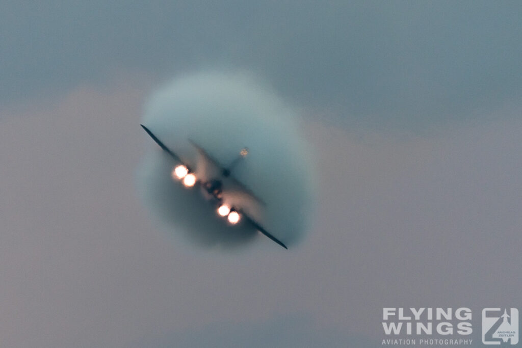 2017, B-1, Oshkosh, afterburner, dusk, night, vapor