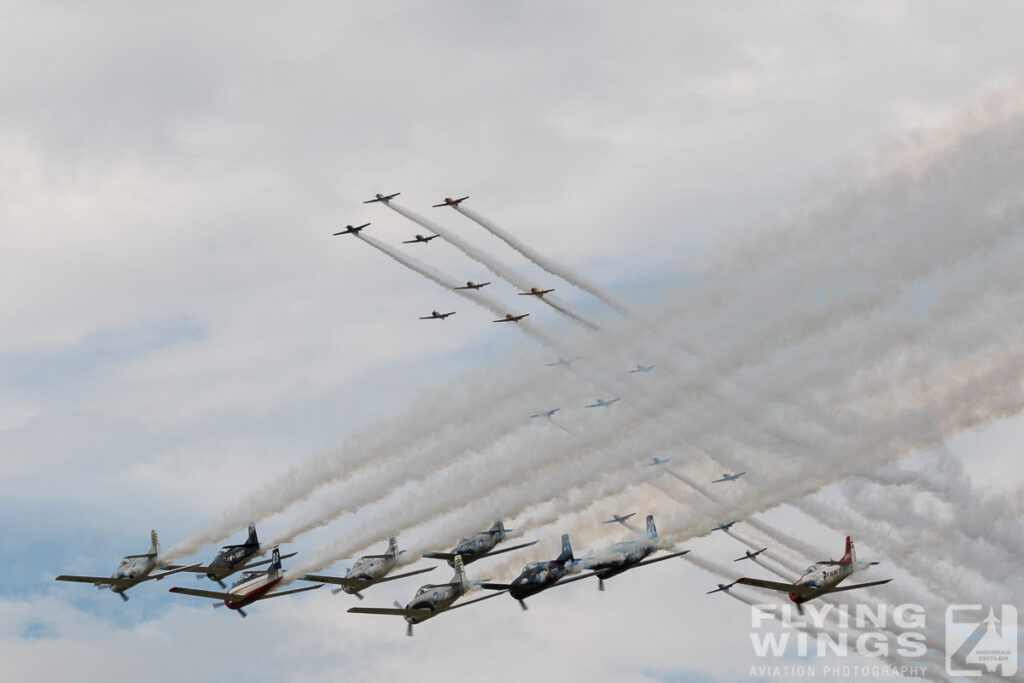 2017, Oshkosh, T-28, T-6, Texan, Trainer, Trojan, formation