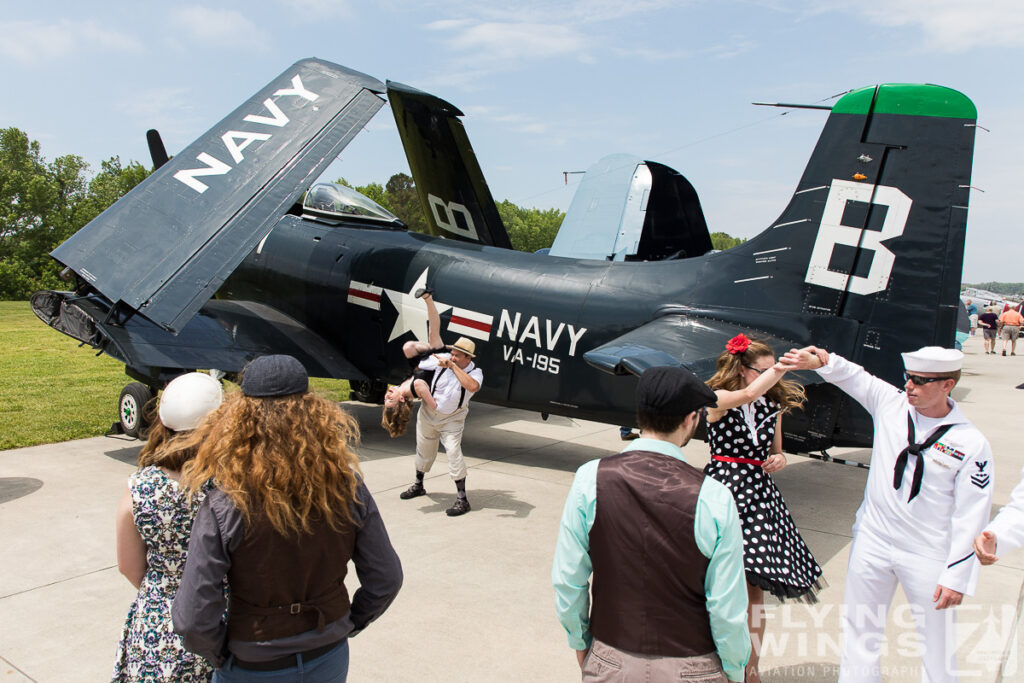 2017, Fighter Factory, Skyraider, Virgina Beach, Warbirds over the Beach, airshow, reenactors