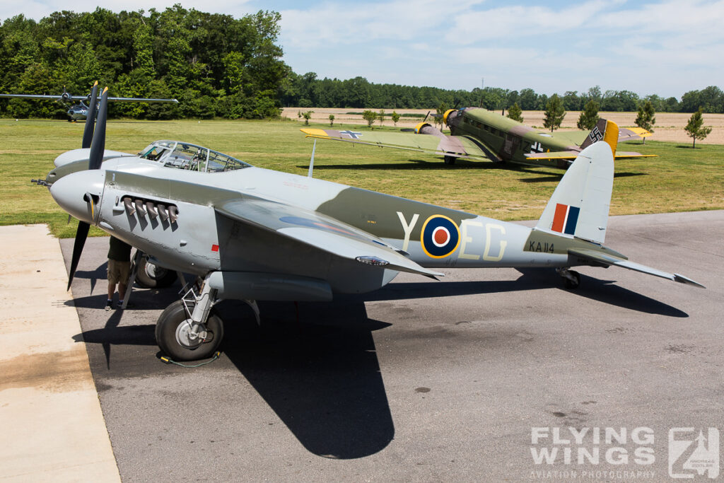 mosquito fighter factory  9127 zeitler 1024x683 - Warbirds over the Beach Airshow