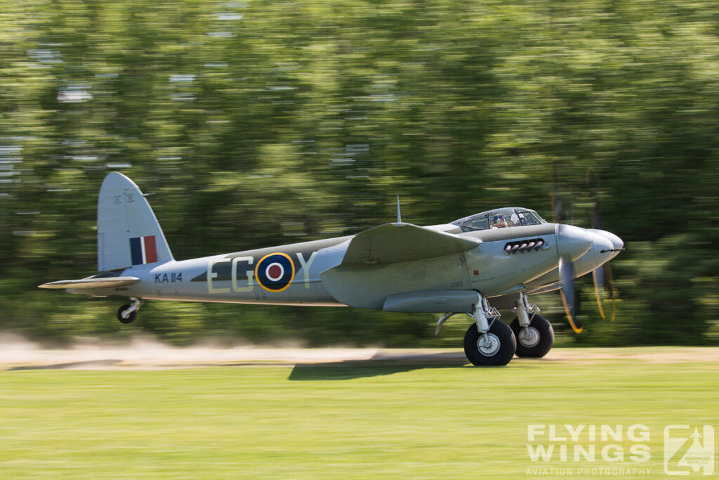 mosquito fighter factory  9765 zeitler 1024x683 - Warbirds over the Beach Airshow