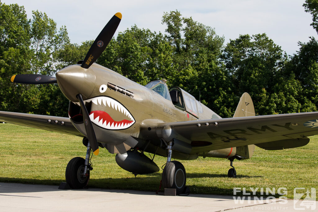 p 40 fighter factory  9652 zeitler 1024x683 - Warbirds over the Beach Airshow