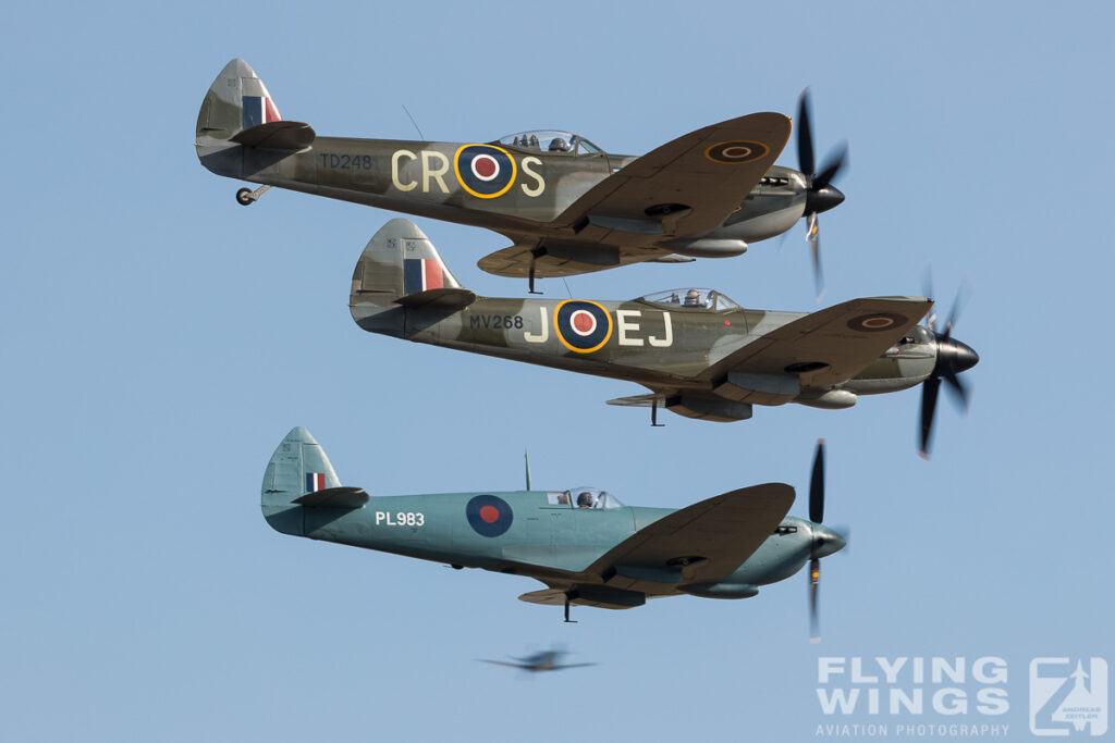 2018, Balbo, Duxford, Flying Legends, Spitfire, airshow, formation