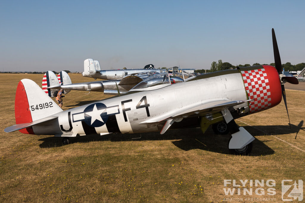 2018, Duxford, Flying Legends, P-47, Thunderbolt, airshow, static display