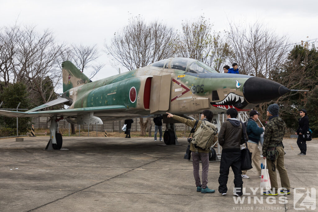 2018, Hyakuri, Hyakuri Airshow, JASDF, Japan, Japan Air Force, Phantom, RF-4E, airshow, gate guard, preserved