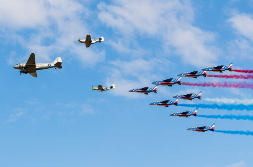 Air Legend airshow at Melun Villaroche, Paris, France