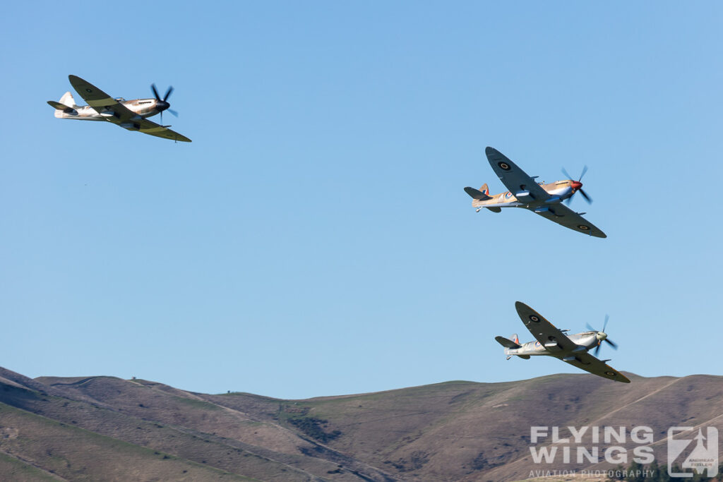 omaka 2019 formation 3225 zeitler 1024x683 - Classic Fighters - Omaka Airshow 2019