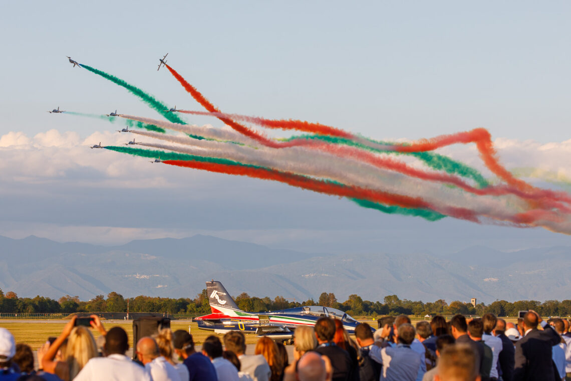 Frecce Tricolori 60th Anniversary Airshow at Rivolto, Italy