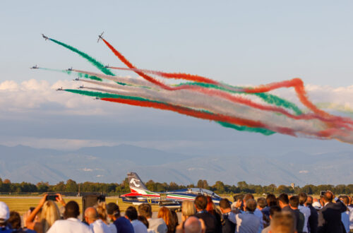 Frecce Tricolori 60th Anniversary Airshow at Rivolto, Italy