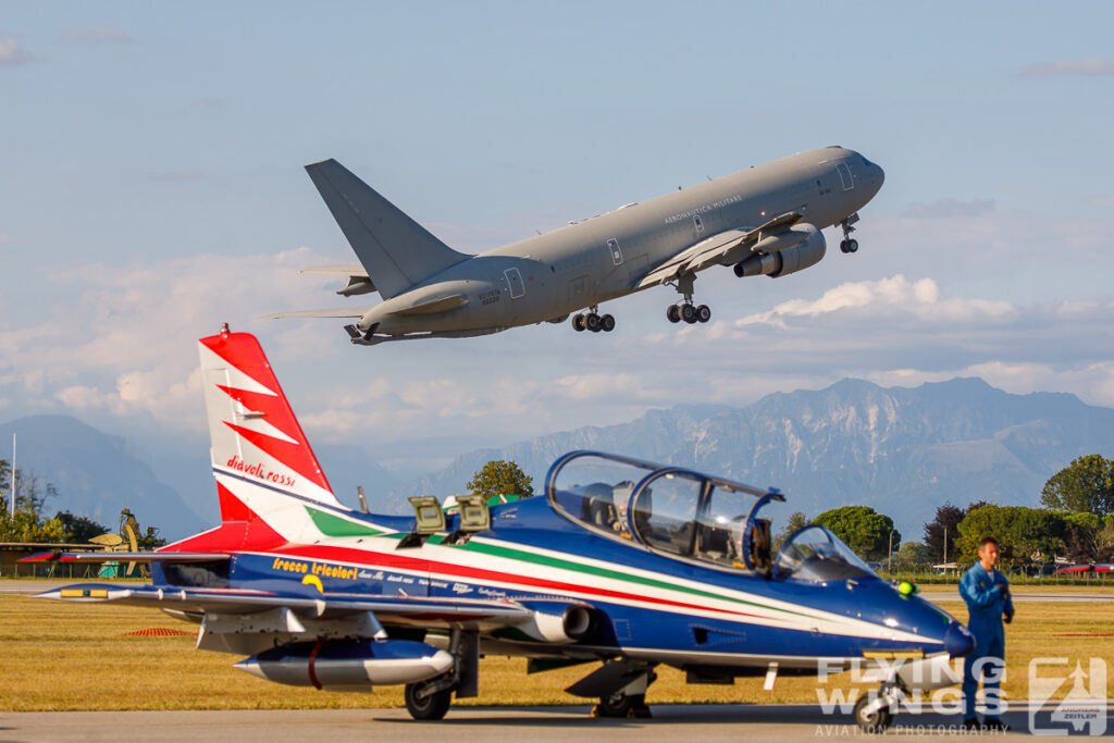 2021, Italy Air Force, KC-767, Rivolto, tanker