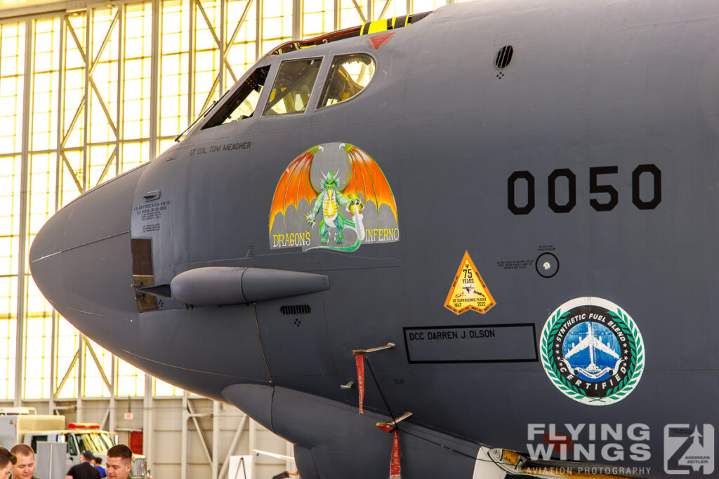 2022, B-52, Edwards, Stratofortress, USA, detail, noseart, patch, static display
