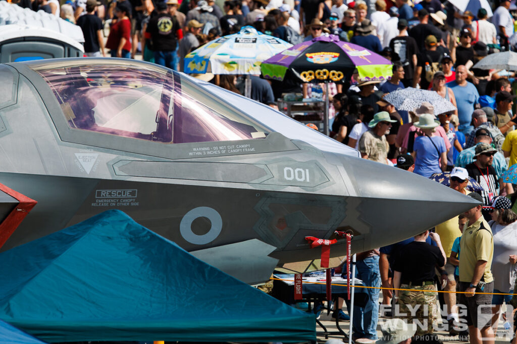2022, Edwards, F-35, USA, crowd, impression, static display, visitors