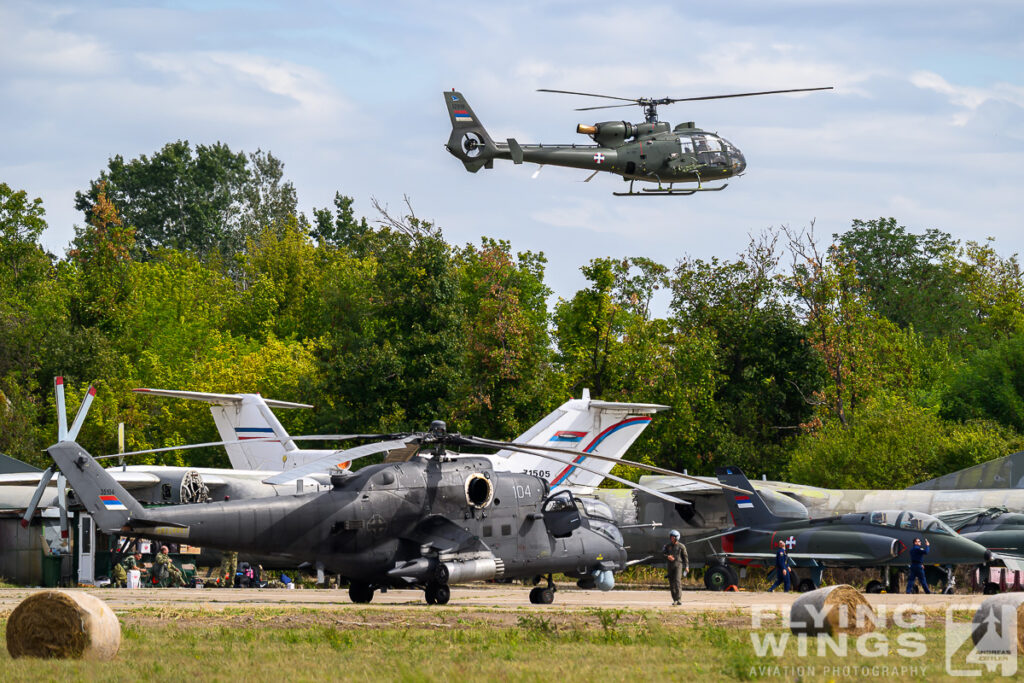 20240920 gazelle batajnica  6568 zeitler 1024x683 - Serbia’s Flag 2024: Air Power Showcase with MiG-29s and Helicopter Strength