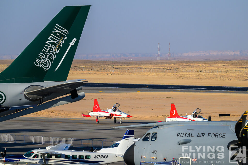 2024, F-5, Northrop, Riad, Saudi Arabia, Tiger, Turkish Stars, WDS, World Defense Show, display team