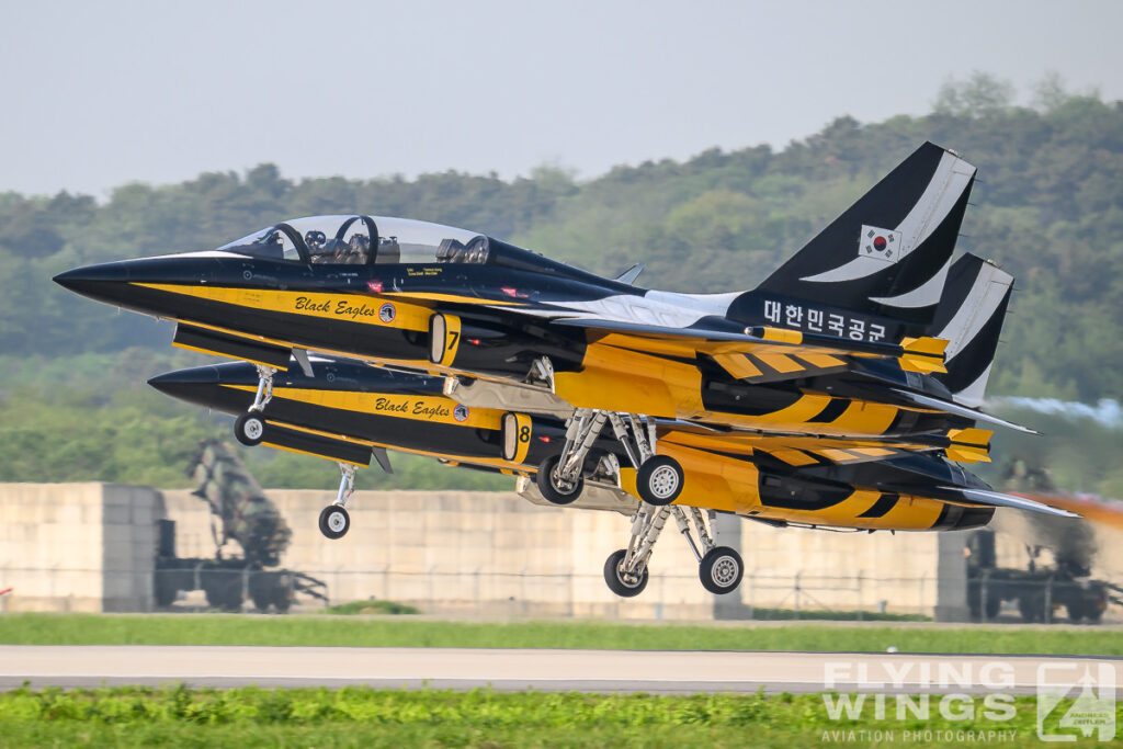 2025, Black Eagles, Golden Eagle, Kai, Osan, South Korea, T-50, T-50B, demo team
