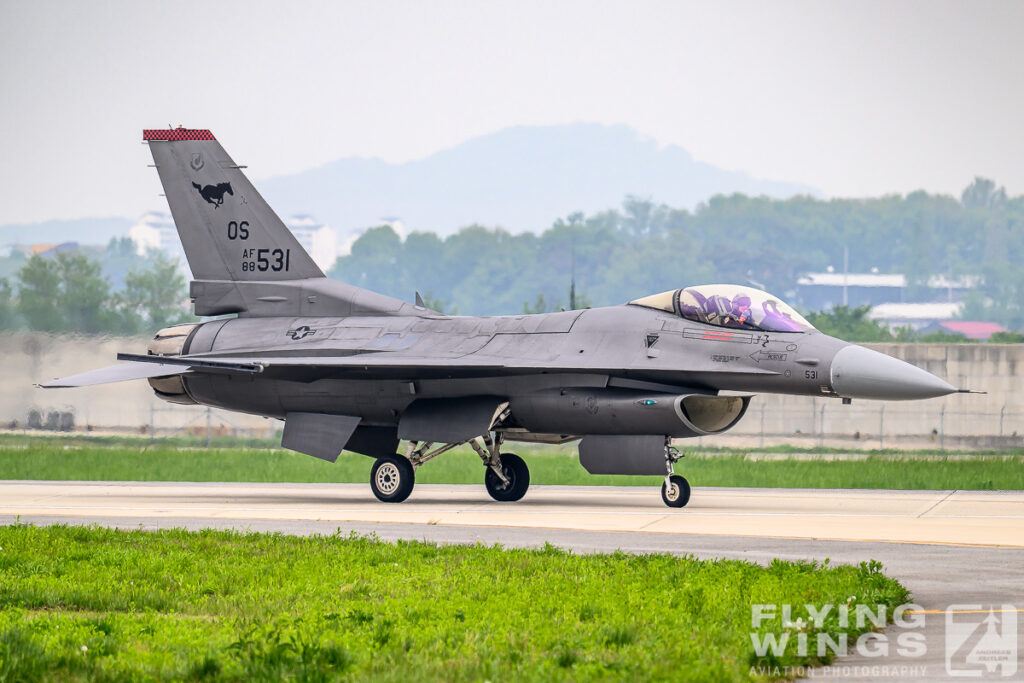 2025, F-16, F-16C, OS, Osan, PACAF, South Korea, demo team