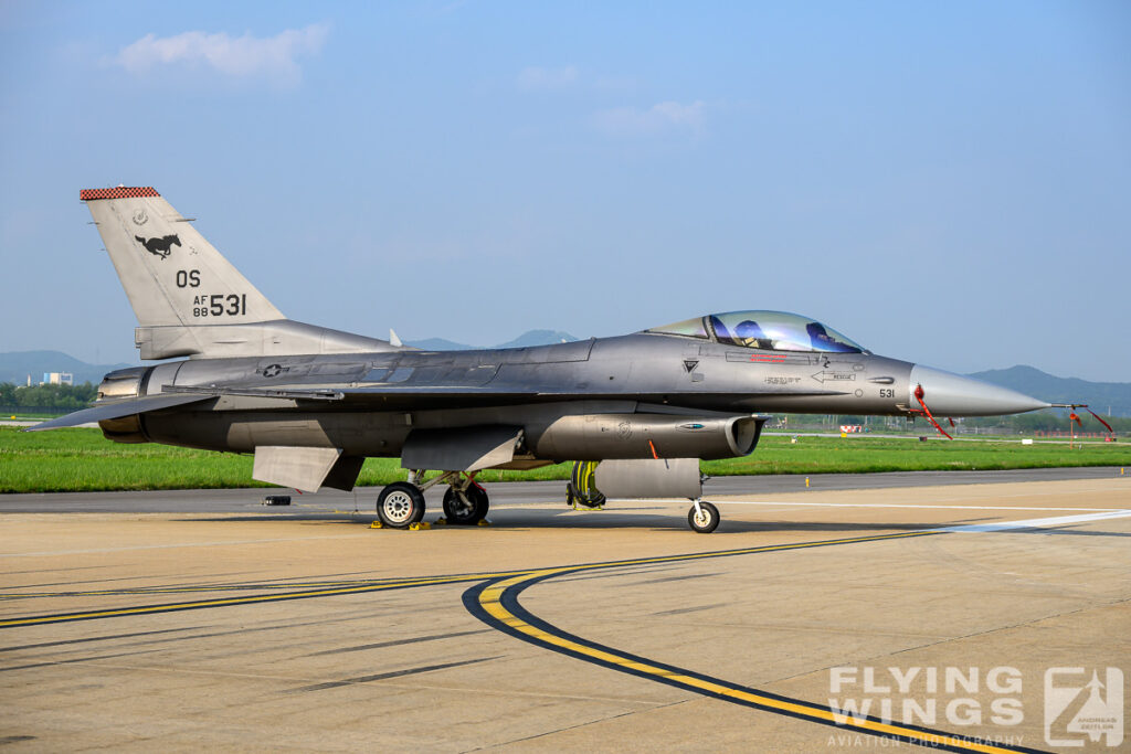 2025, F-16, F-16C, OS, Osan, PACAF, South Korea, demo team