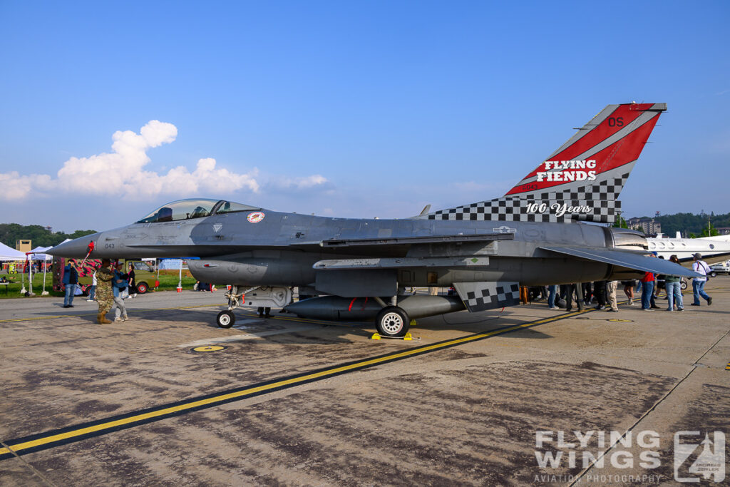 2025, F-16, F-16C, Flying Fiends, Osan, South Korea, special scheme, static display