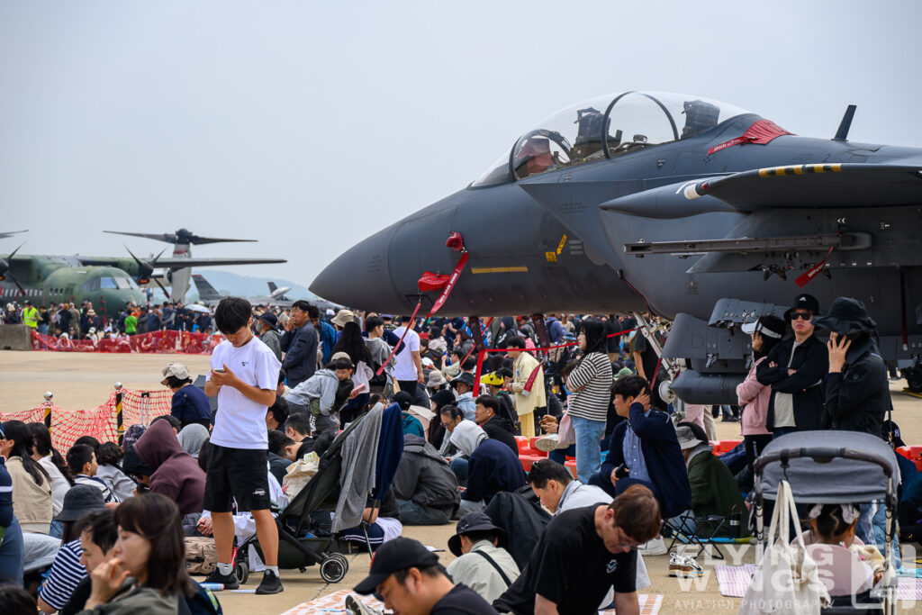 2025, Osan, South Korea, airshow, impression, people, static display