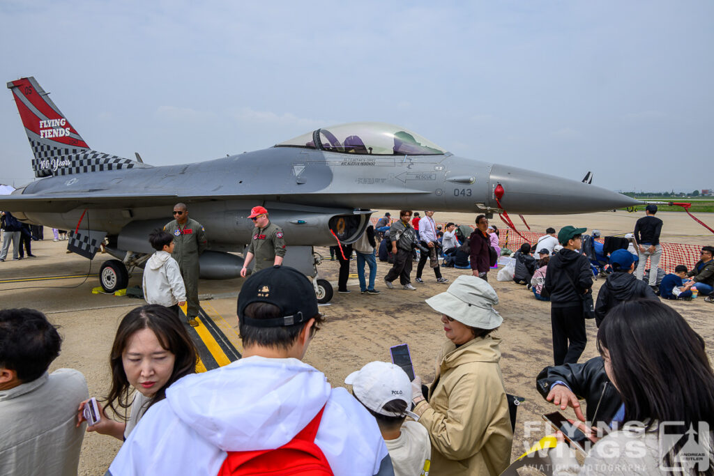 2025, Osan, South Korea, airshow, impression, people, static display