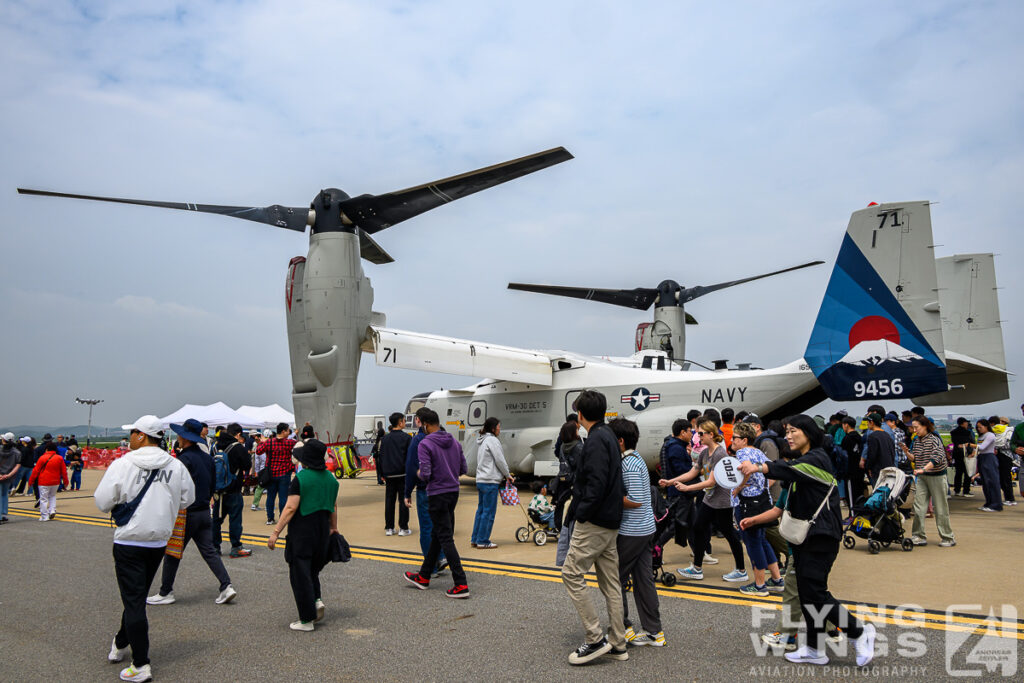 2025, Osan, South Korea, airshow, impression, people, static display