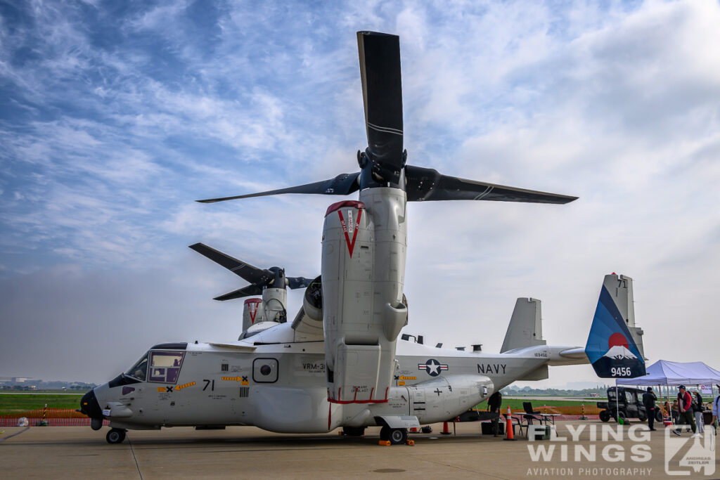 2025, Osan, Osprey, South Korea, US Navy, V-22, static display