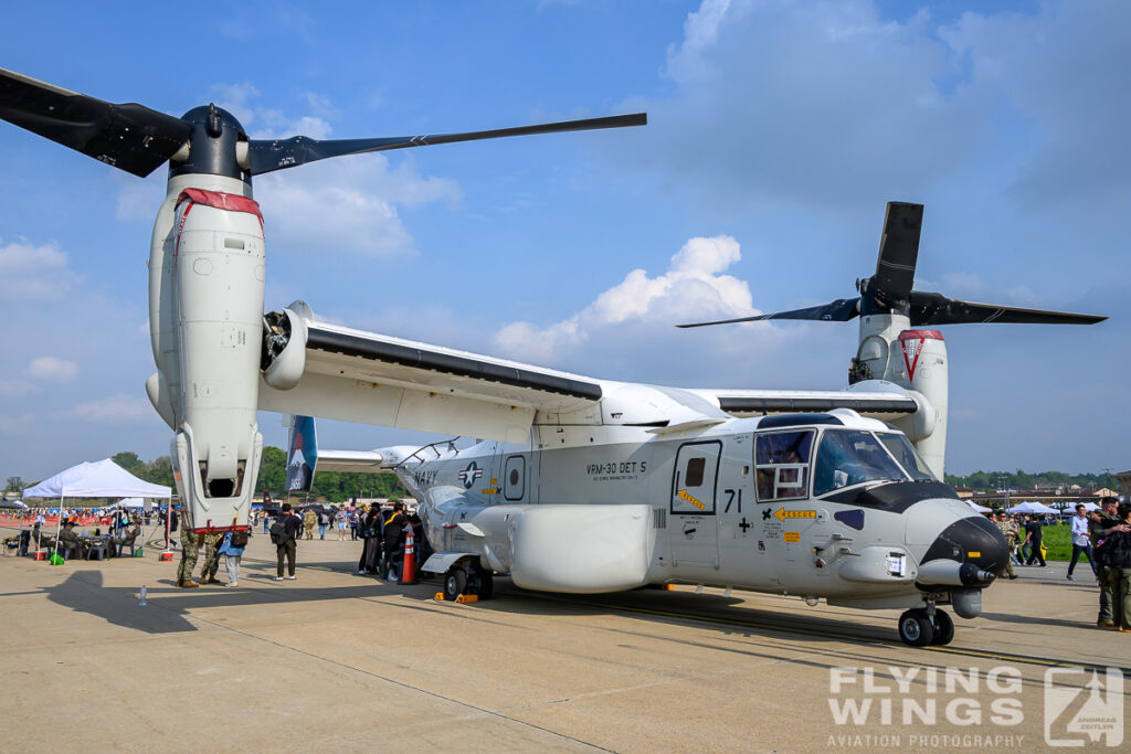 2025, Osan, Osprey, South Korea, US Navy, V-22, static display