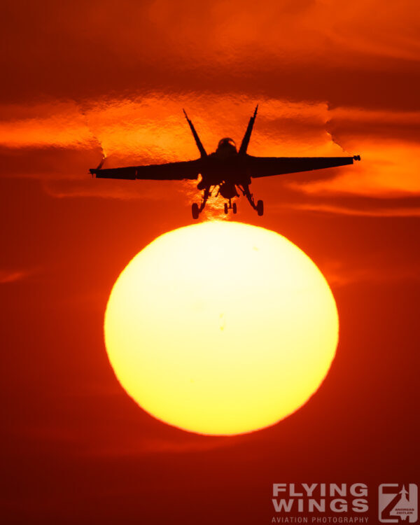 Exercise Pitch Black sunset vibes 😊 @ausairforce @darwinairport #pb2026 #pitchblack #pitchblack20206 @bavarian_tigers #raaf #superhornet #sunset🌅…