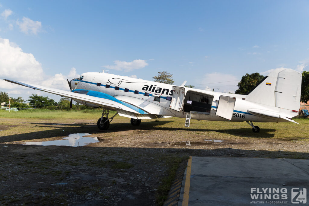 20170130 aliansa villavicencio airport  2221 zeitler 1024x683 - Colombia&rsquo;s Jungle DC-3s: Flying to Mit&uacute;, Carur&uacute; and Barranco Minas