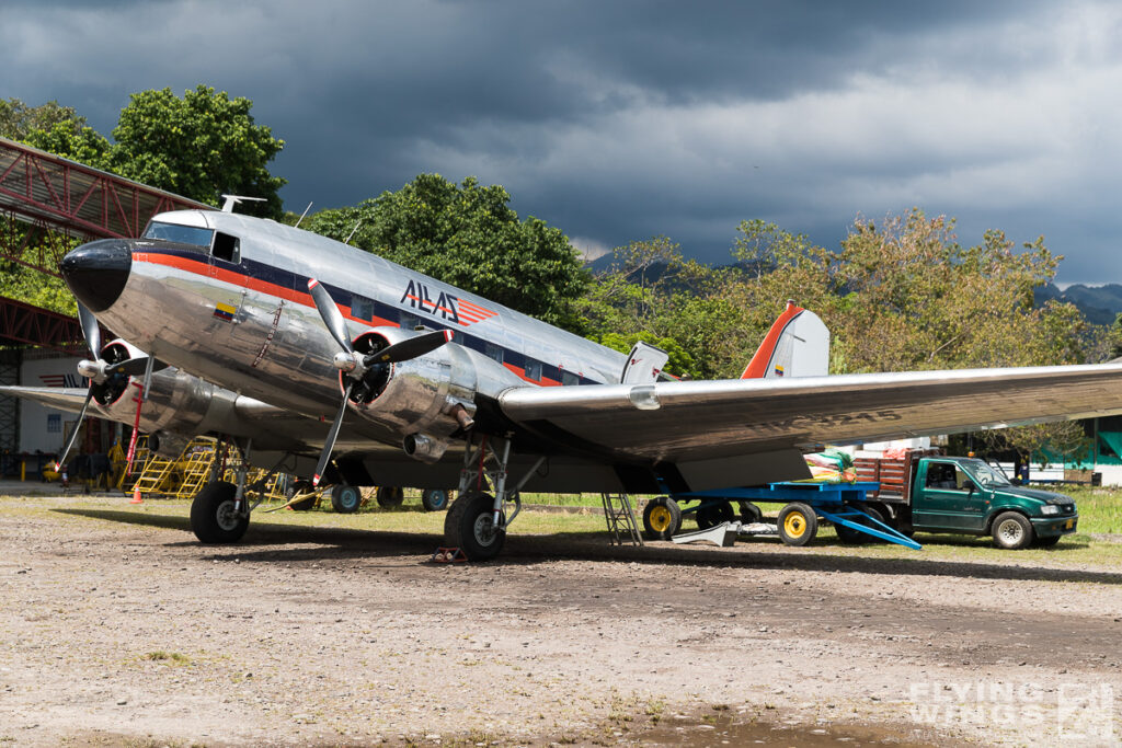 20170130 allas villavicencio airport  2092 zeitler 1024x683 - Colombia&rsquo;s Jungle DC-3s: Flying to Mit&uacute;, Carur&uacute; and Barranco Minas