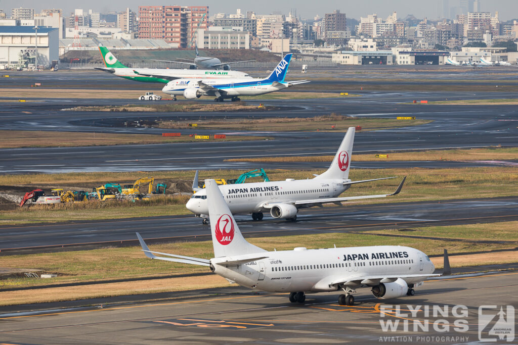 2018, B737, Haneda, JAL, Japan