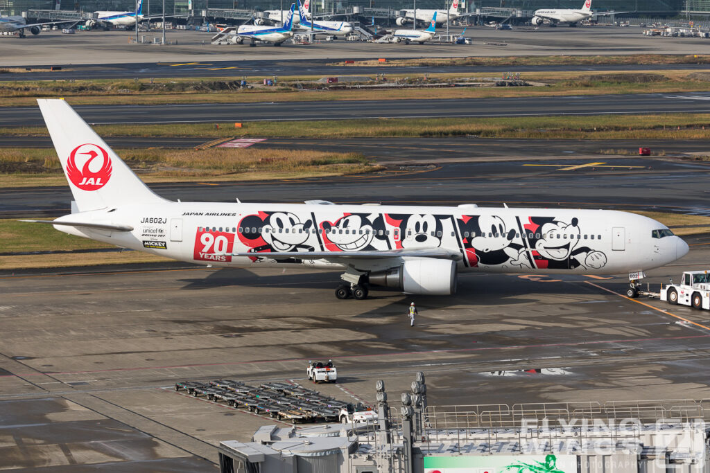 2018, B767, Haneda, JAL, Japan, special scheme
