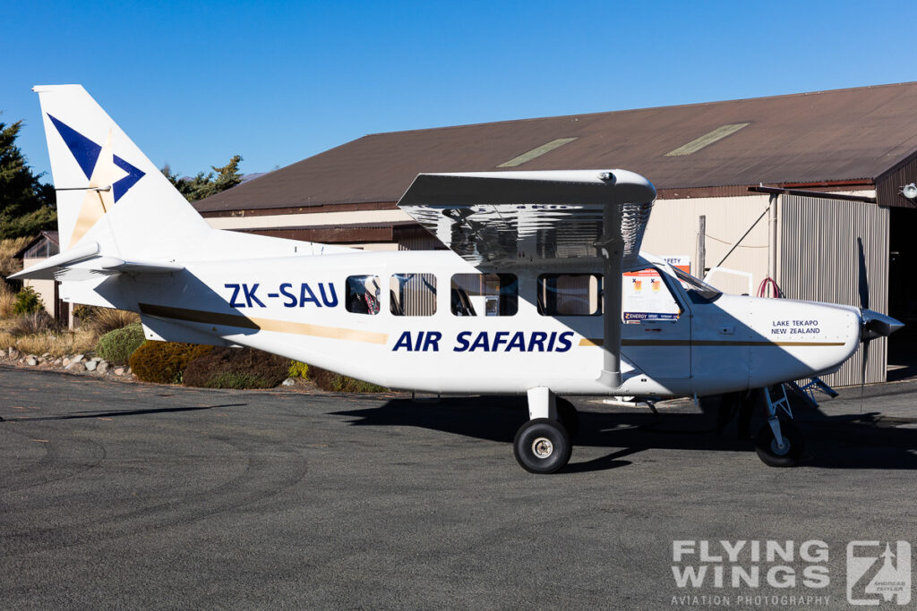 2019, Air Safaris, Airvan, GA8, Gippsland, Lake Tekapo, New Zealand, airport