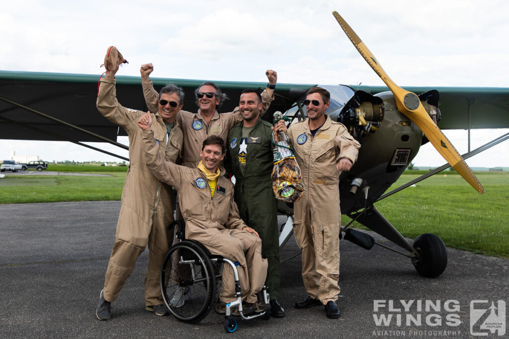D-Day, L-4, L-Birds Meeting, Normandy, Piper, St-Andre